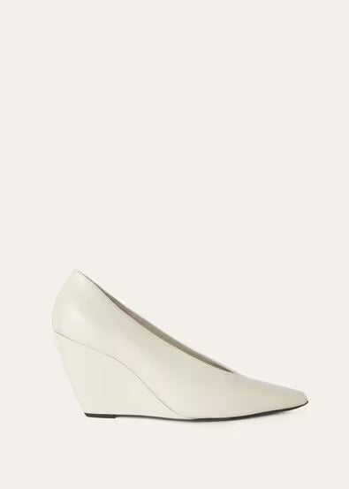 Viola High Wedge Pump Calfskin