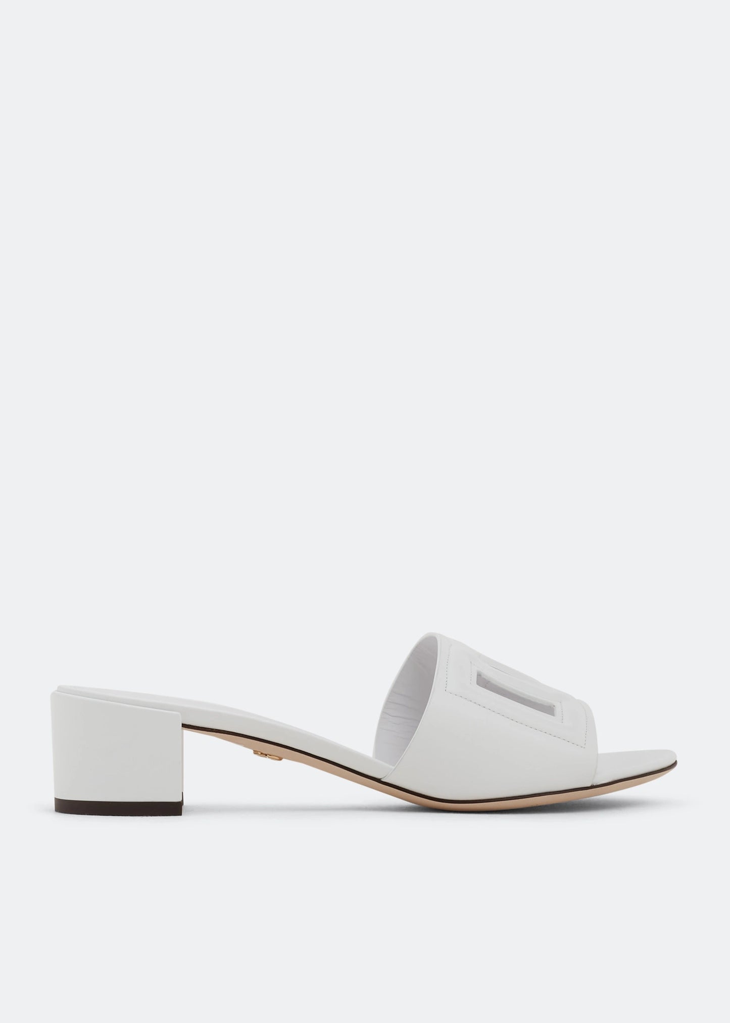 DOLCE & GABBANA DG logo calfskin sandals