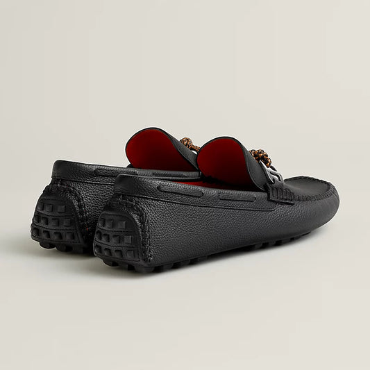 Noir - Écorce Alessandro Loafer