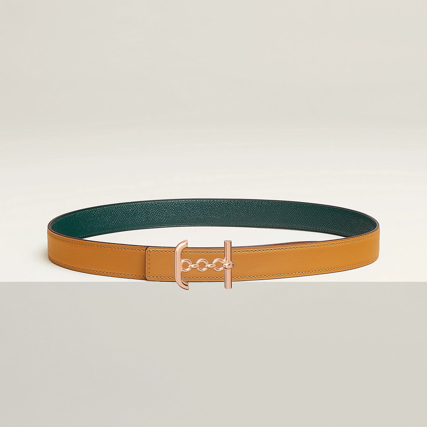ANCRE MARIN BELT BUCKLE & REVERSIBLE LEATHER STRAP 24 MM
