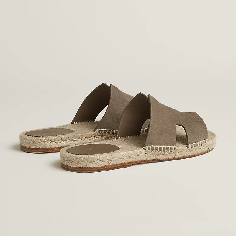 Noir - Vert Bouteille Antigua Espadrille
