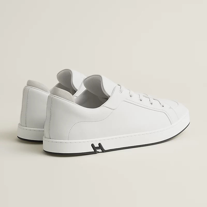 Noir - Blanc/Gold Kid Sneaker