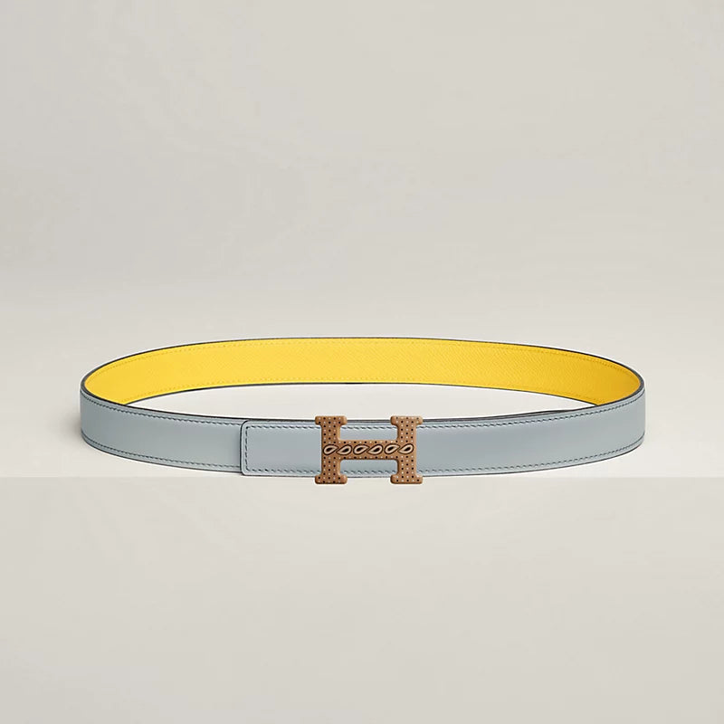 H Email Bandana belt buckle & Bandana leather strap 24 mm
