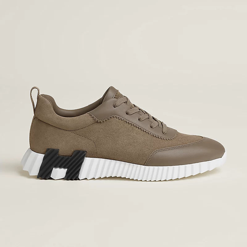 Étoupe - Blanc1 Bouncing Sneaker