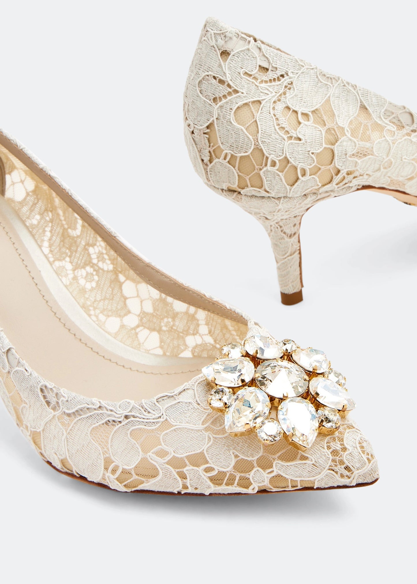 DOLCE & GABBANA Taormina Lace Pumps