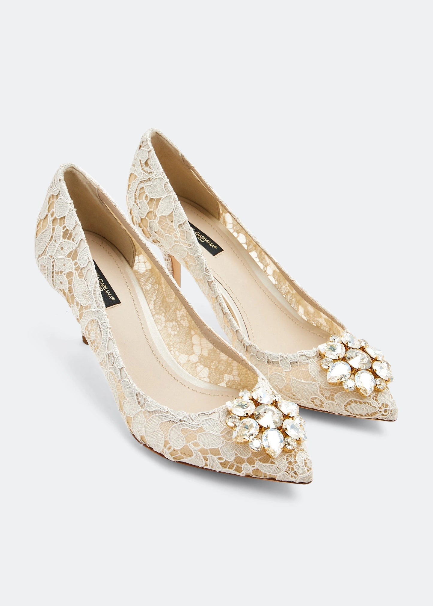 DOLCE & GABBANA Taormina Lace Pumps