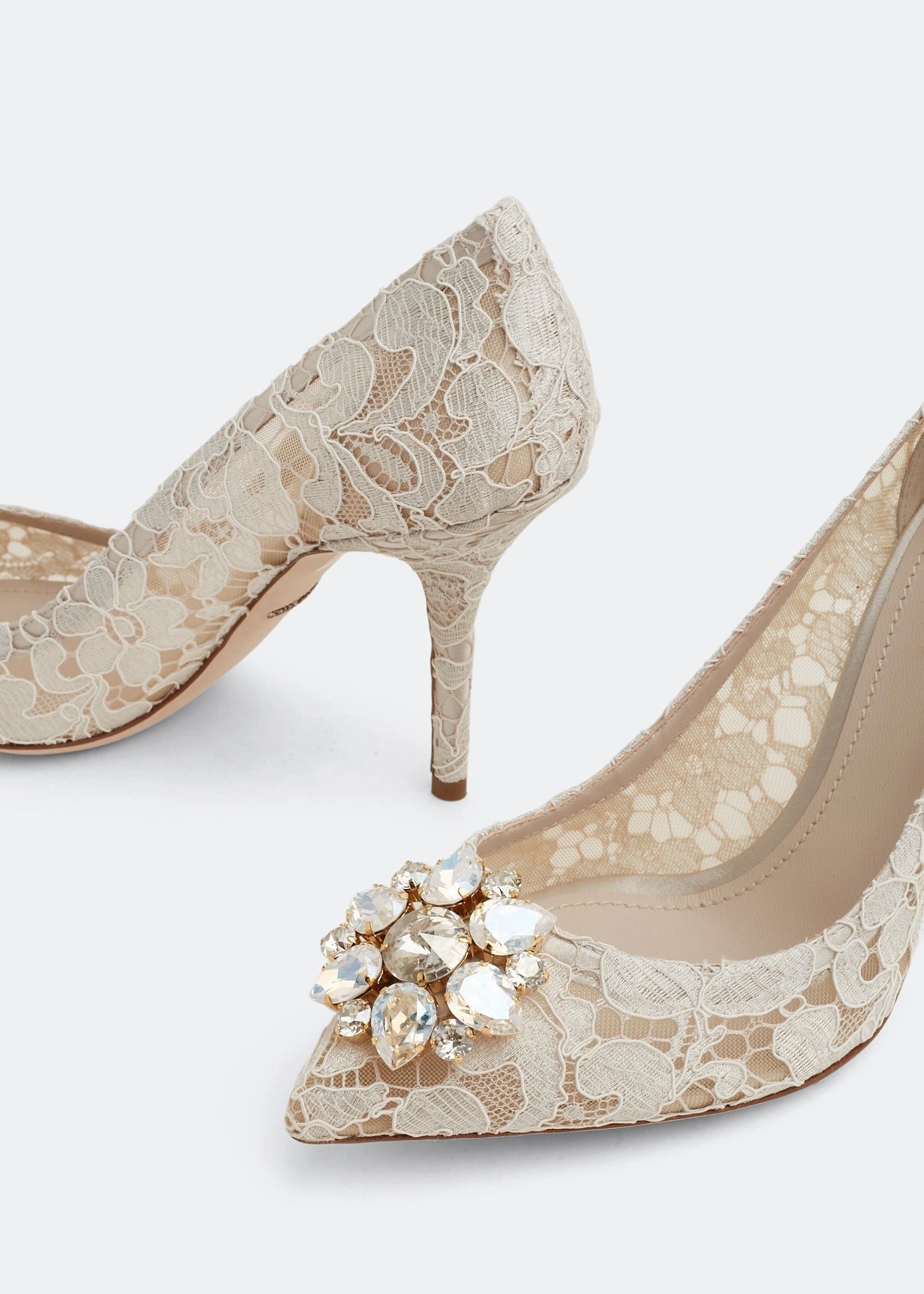 Dolce&Gabbana Taormina lace pumps