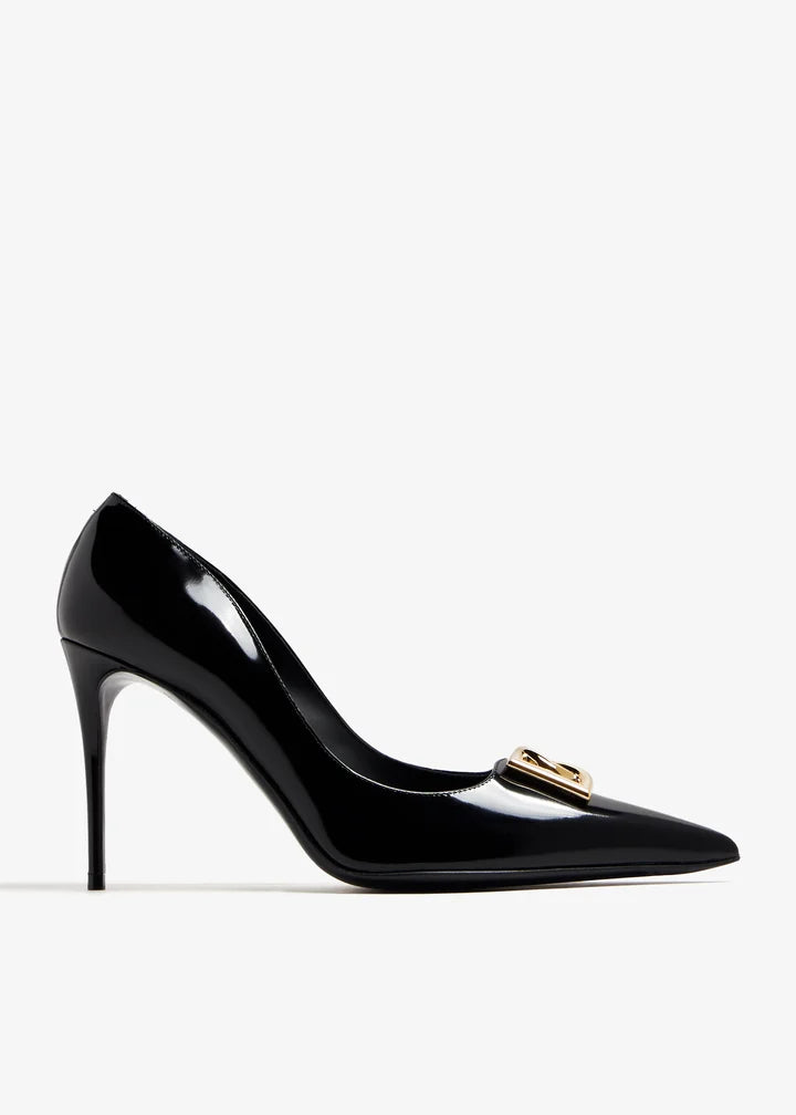 DOLCE & GABBANA Calfskin leather pumps