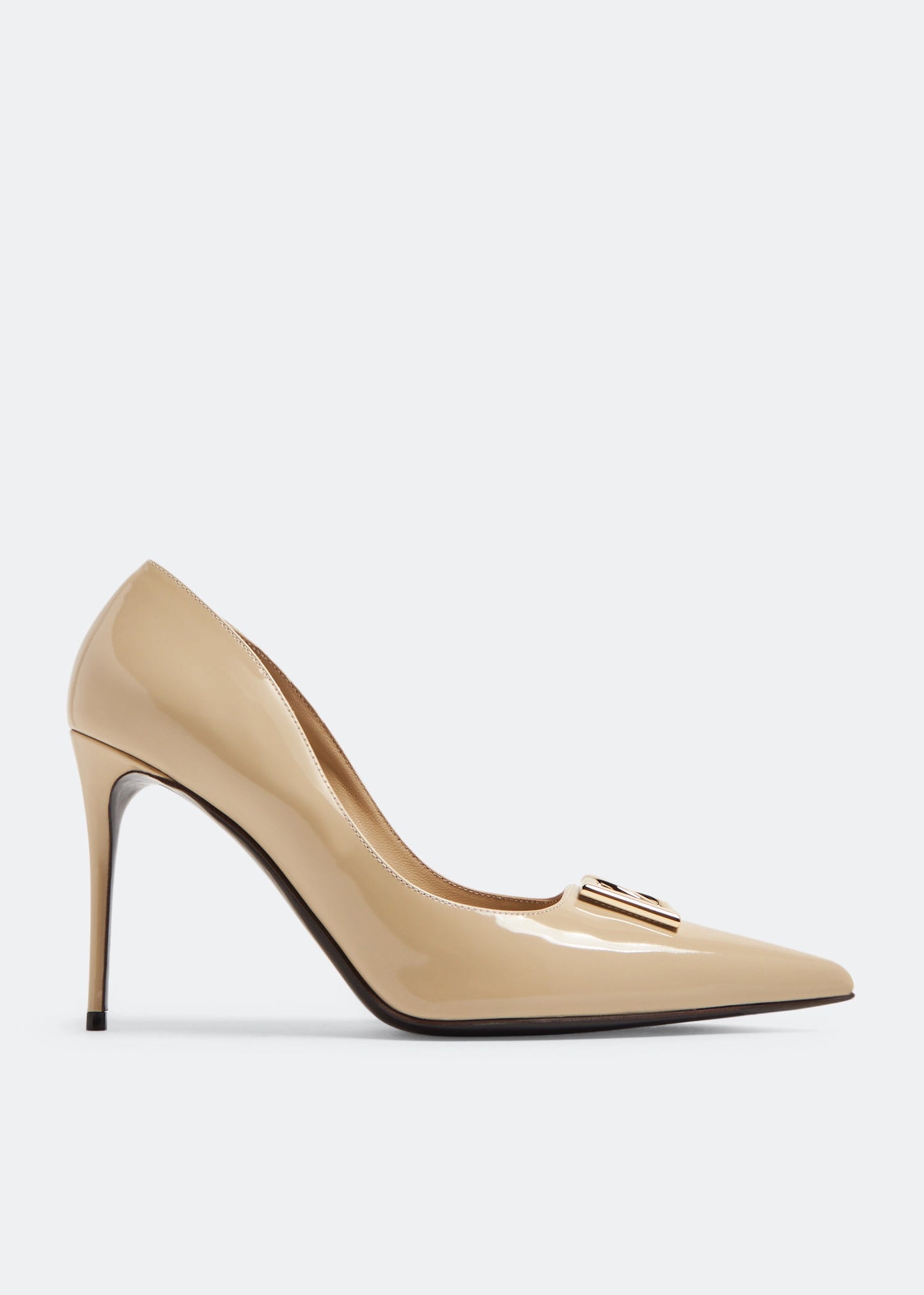DOLCE & GABBANA Calfskin leather pumps
