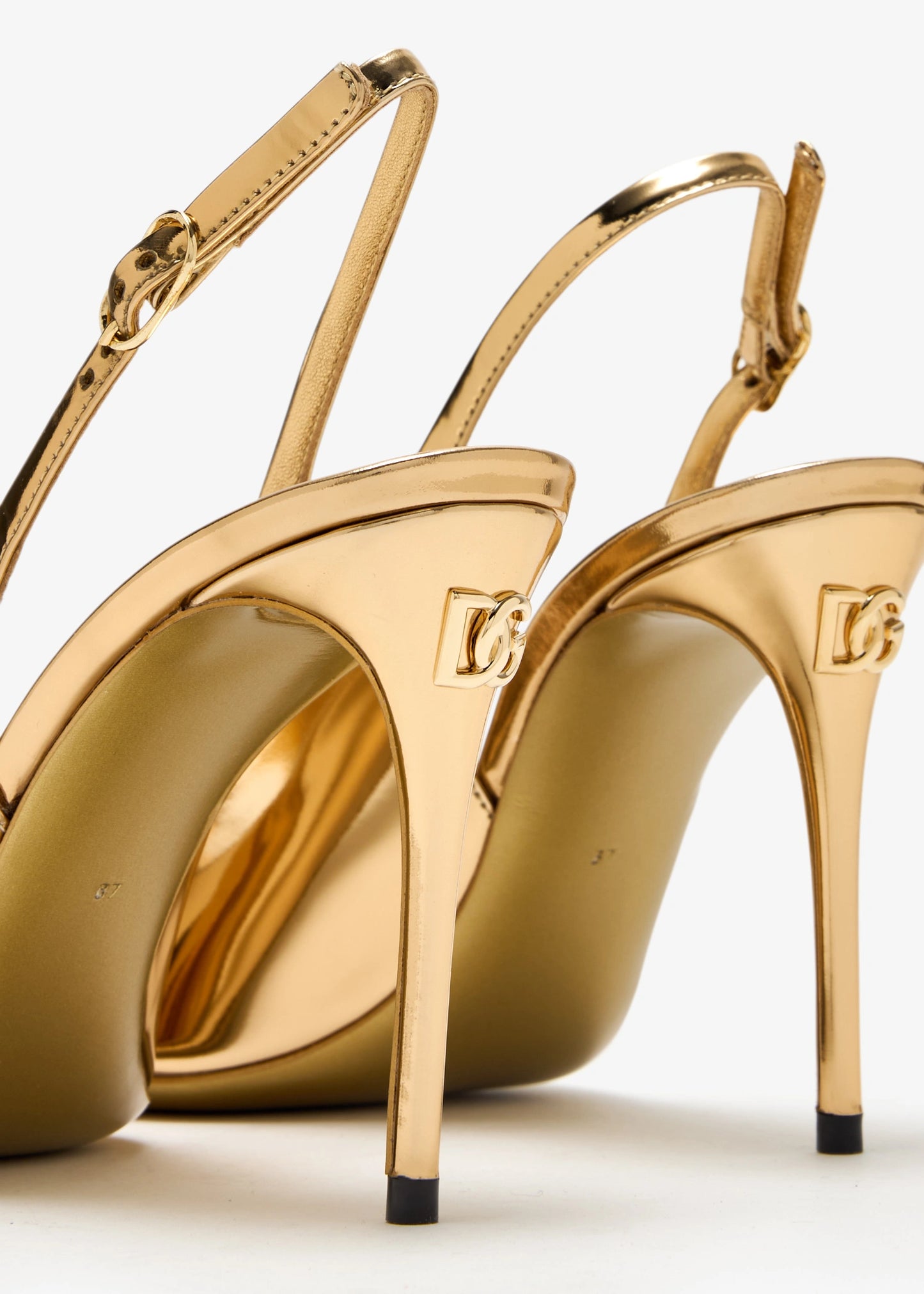 DOLCE & GABBANA calfskin slingbacks pumps