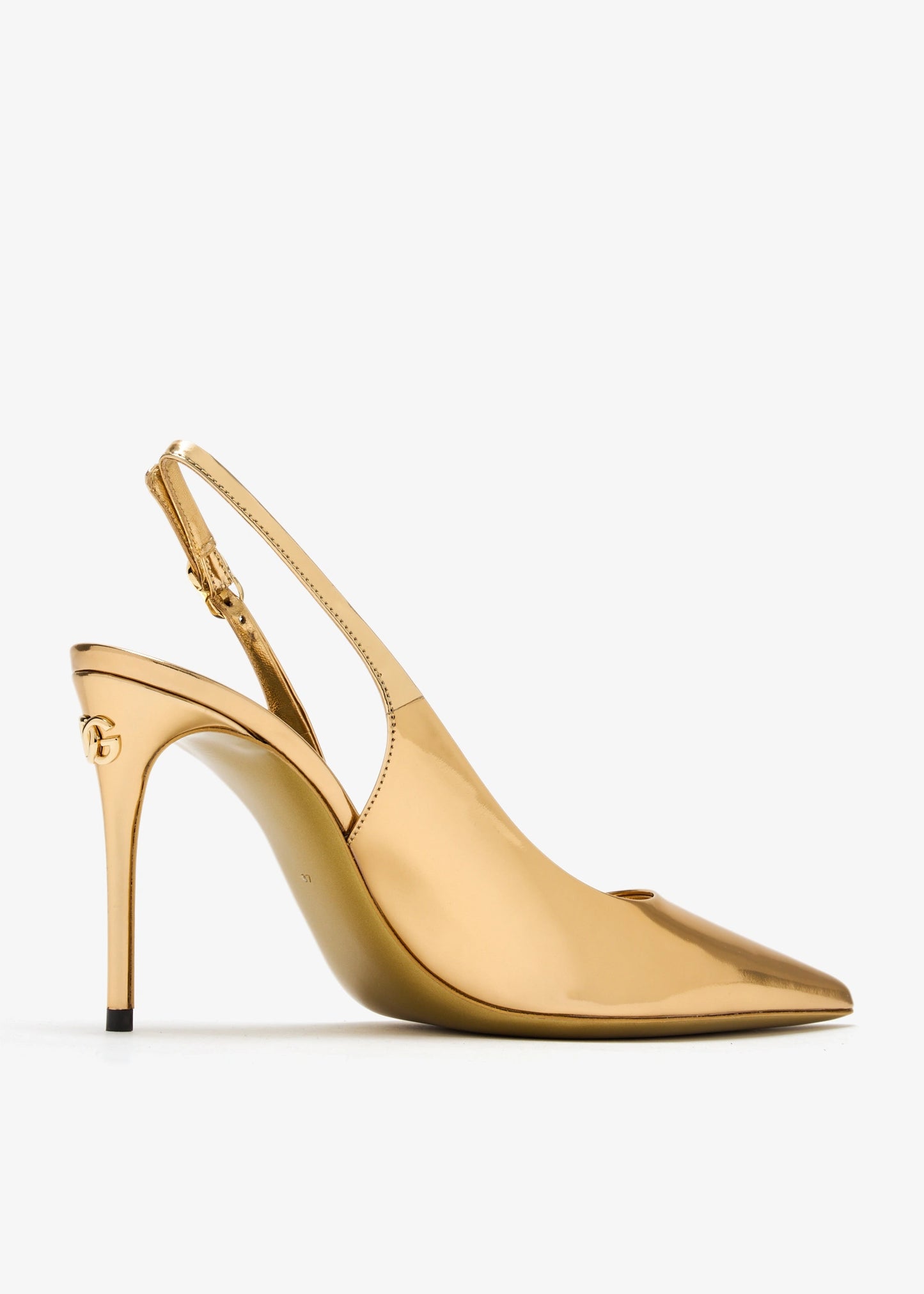DOLCE & GABBANA calfskin slingbacks pumps
