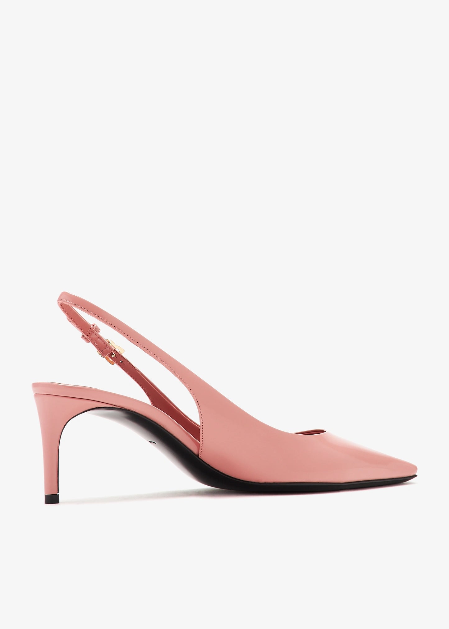Dolce & Gabbana DG Polished calfskin slingback pumps
