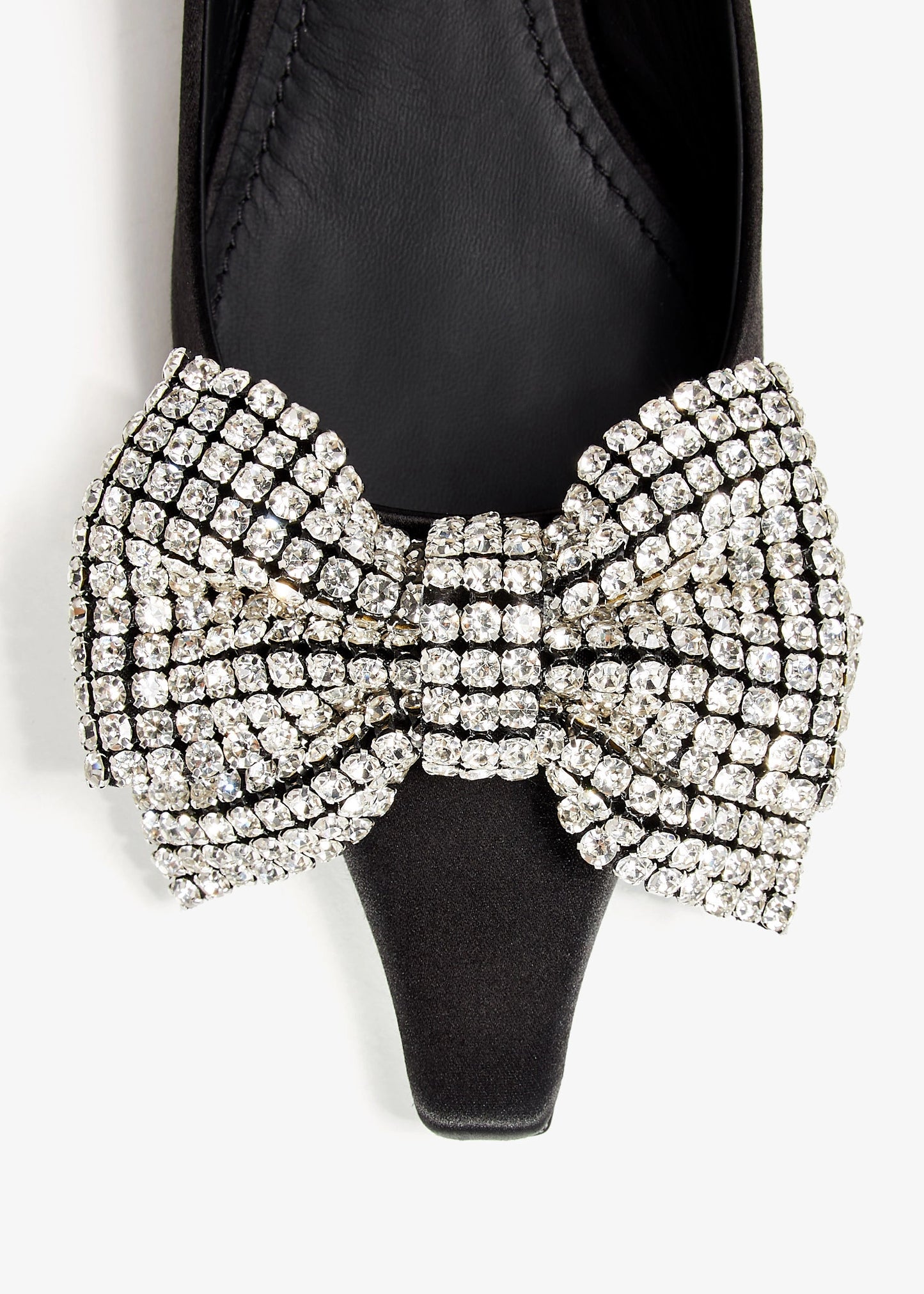 DOLCE & GABBANA Crystal bow pumps