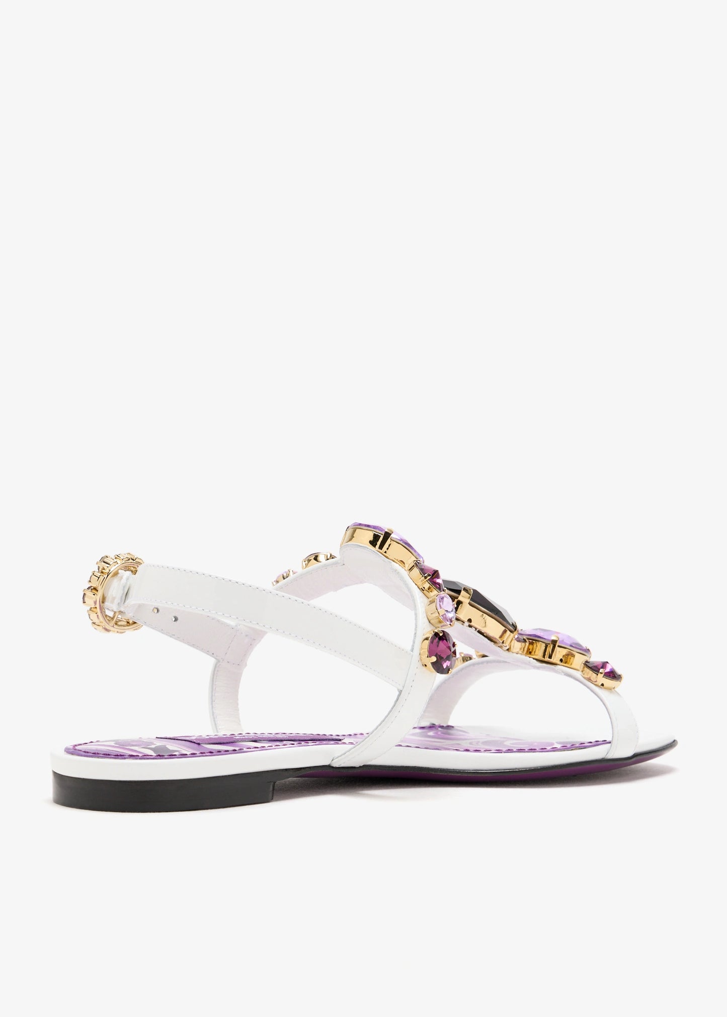 DOLCE & GABBANA Crystal-embellished sandals