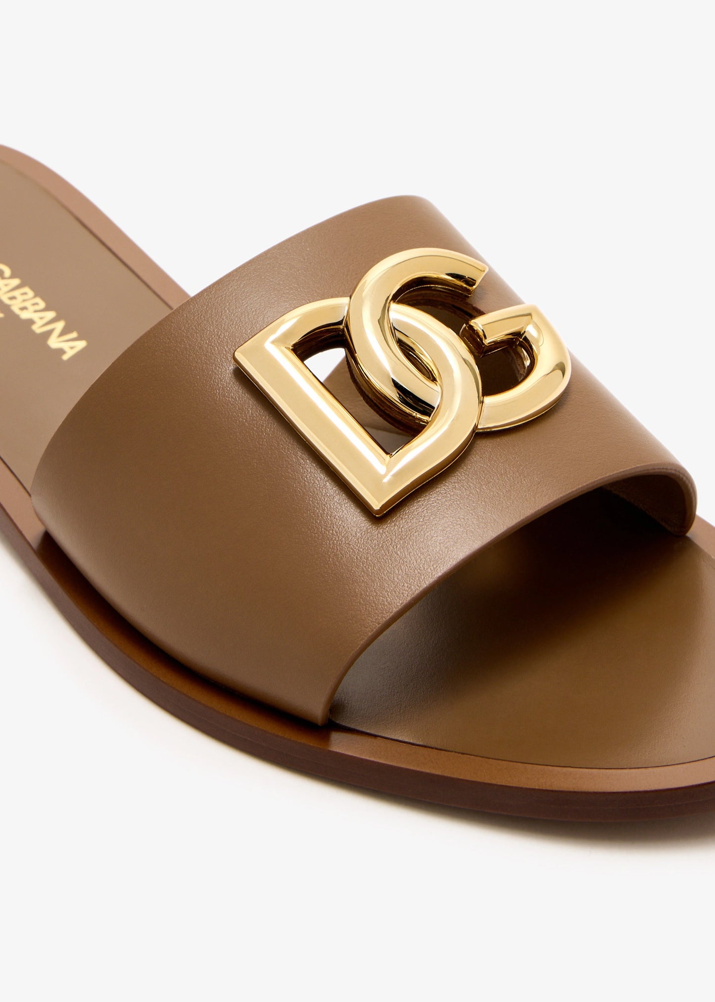 DOLCE & GABBANA DG Logo slide sandals