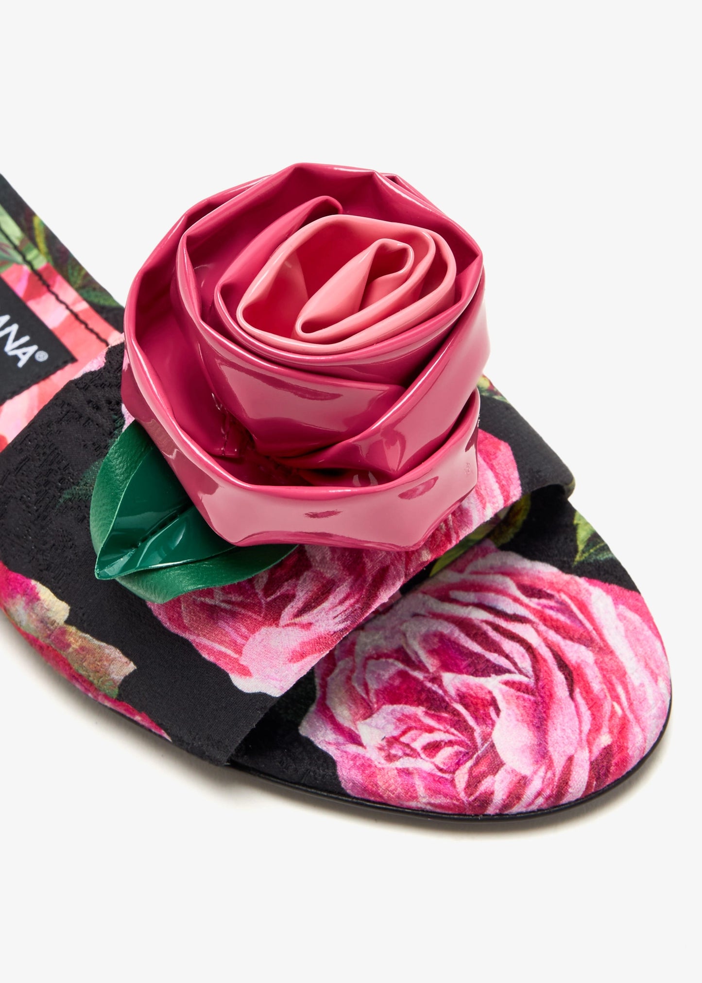 DOLCE & GABBANA Brocade slide sandals