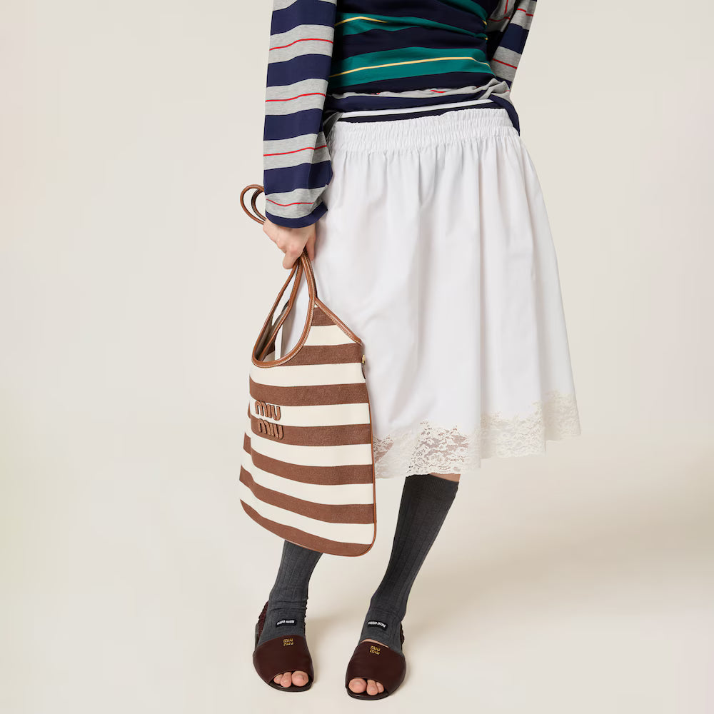 Ruches Nappa Leather Sandals