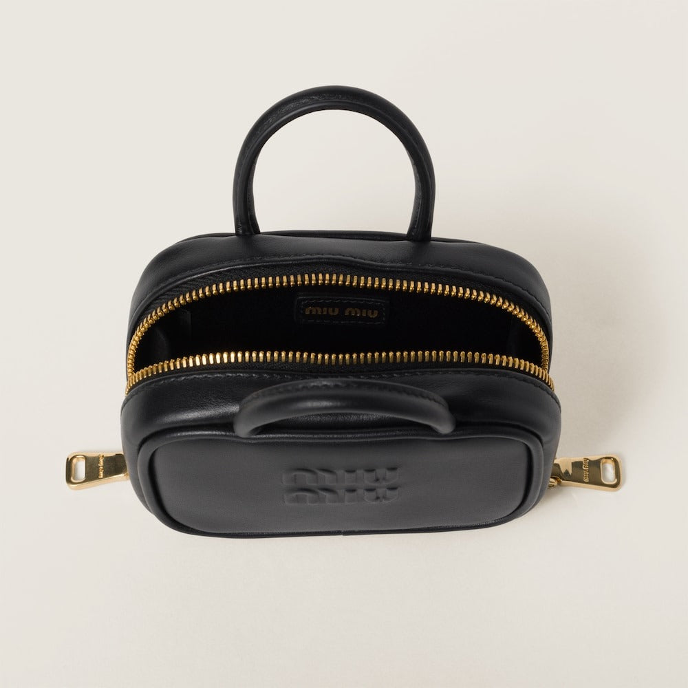 Miu Miu Beau Leather Micro-Bag