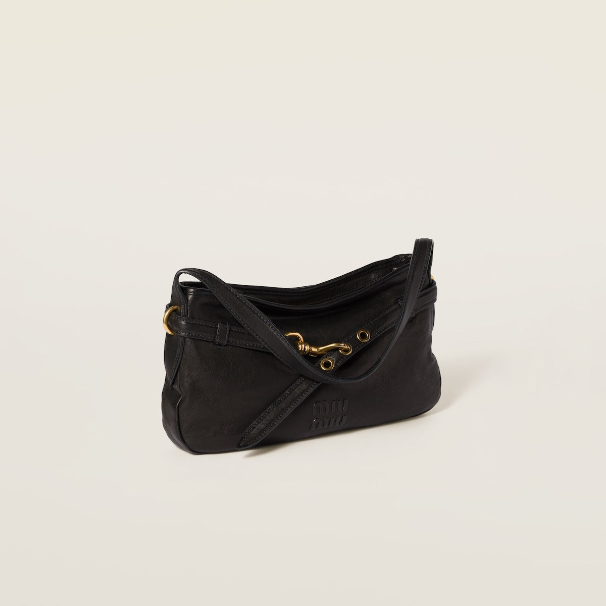 Miu Miu Aventure nappa leather bag