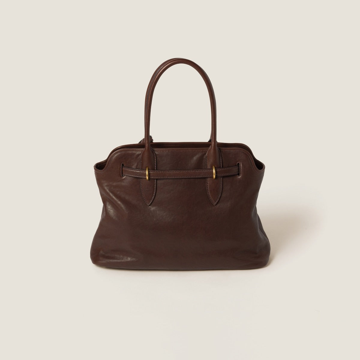Miu Miu Aventure nappa leather bag