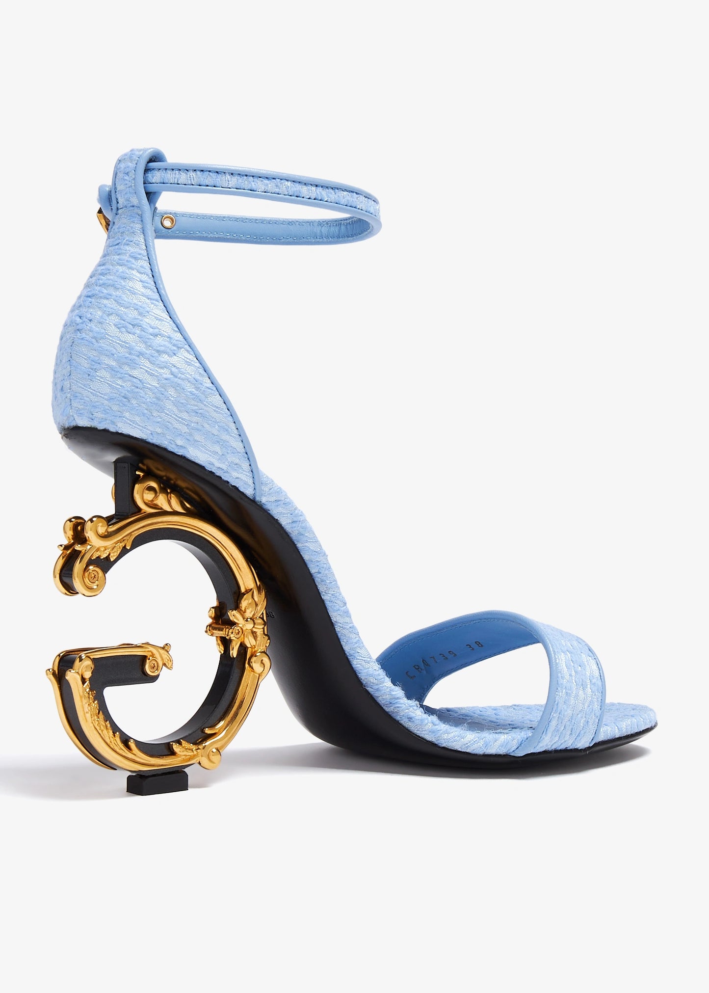 DOLCE & GABBANA Baroque DG sandals