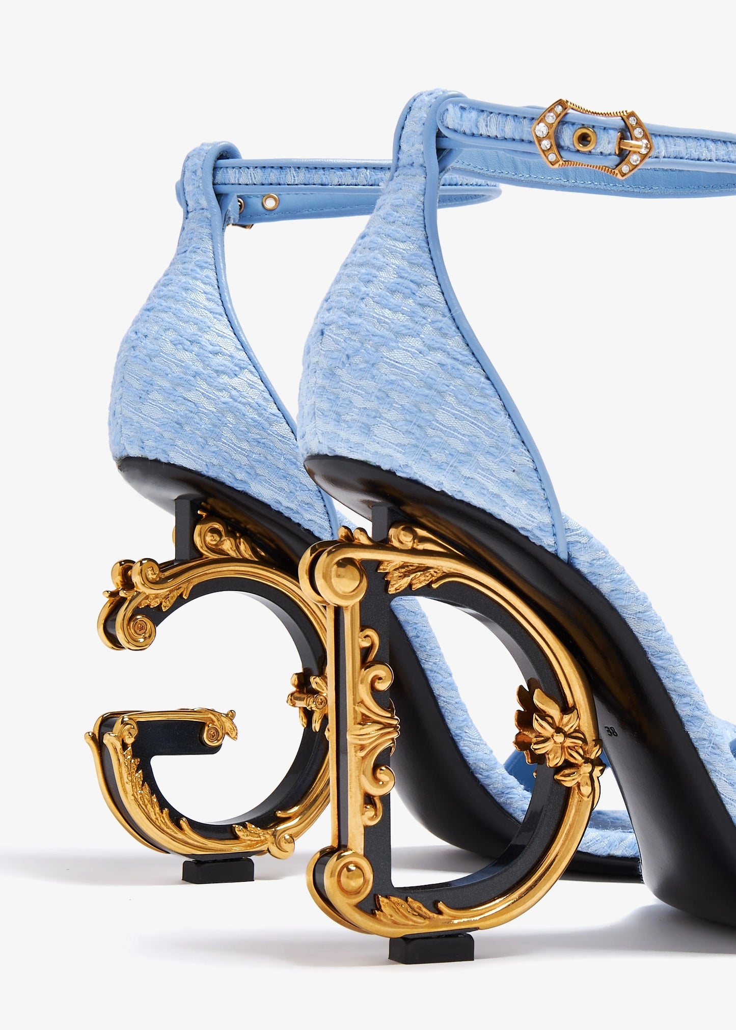 DOLCE & GABBANA Baroque DG sandals
