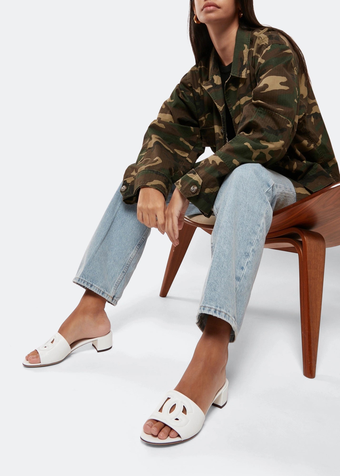 DOLCE & GABBANA DG Millennials logo sandals