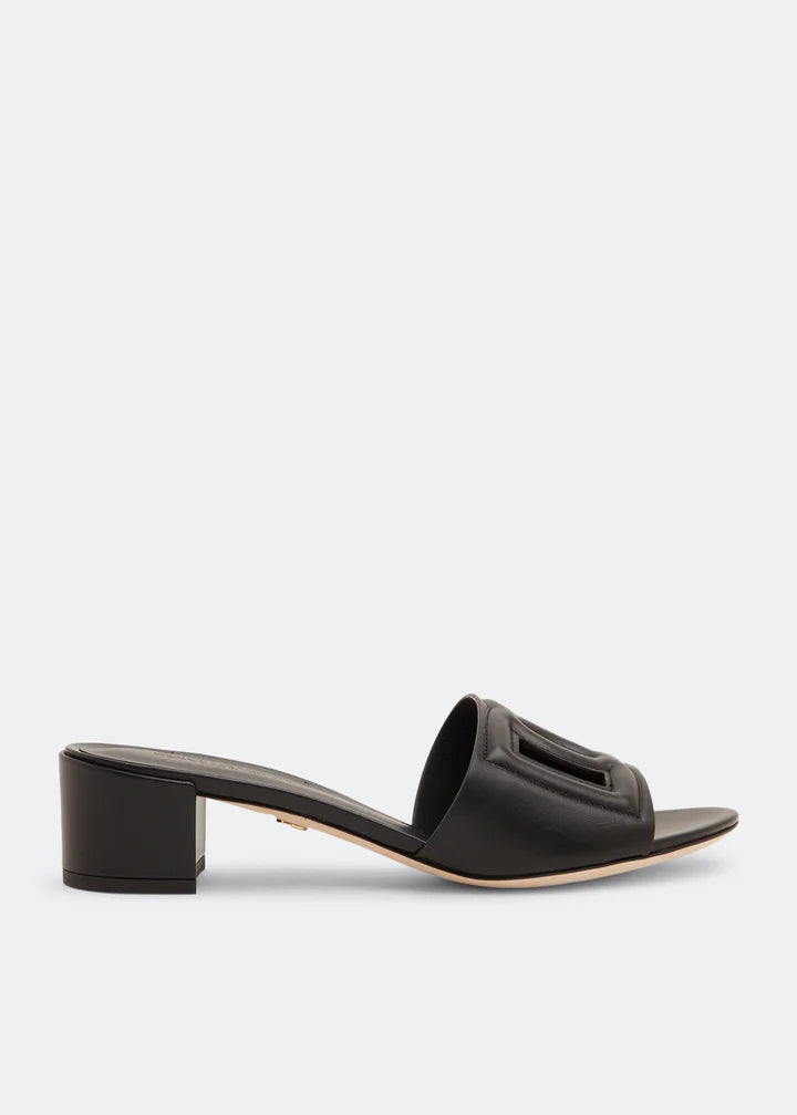 DOLCE & GABBANA DG logo mules – Elegant Boutique