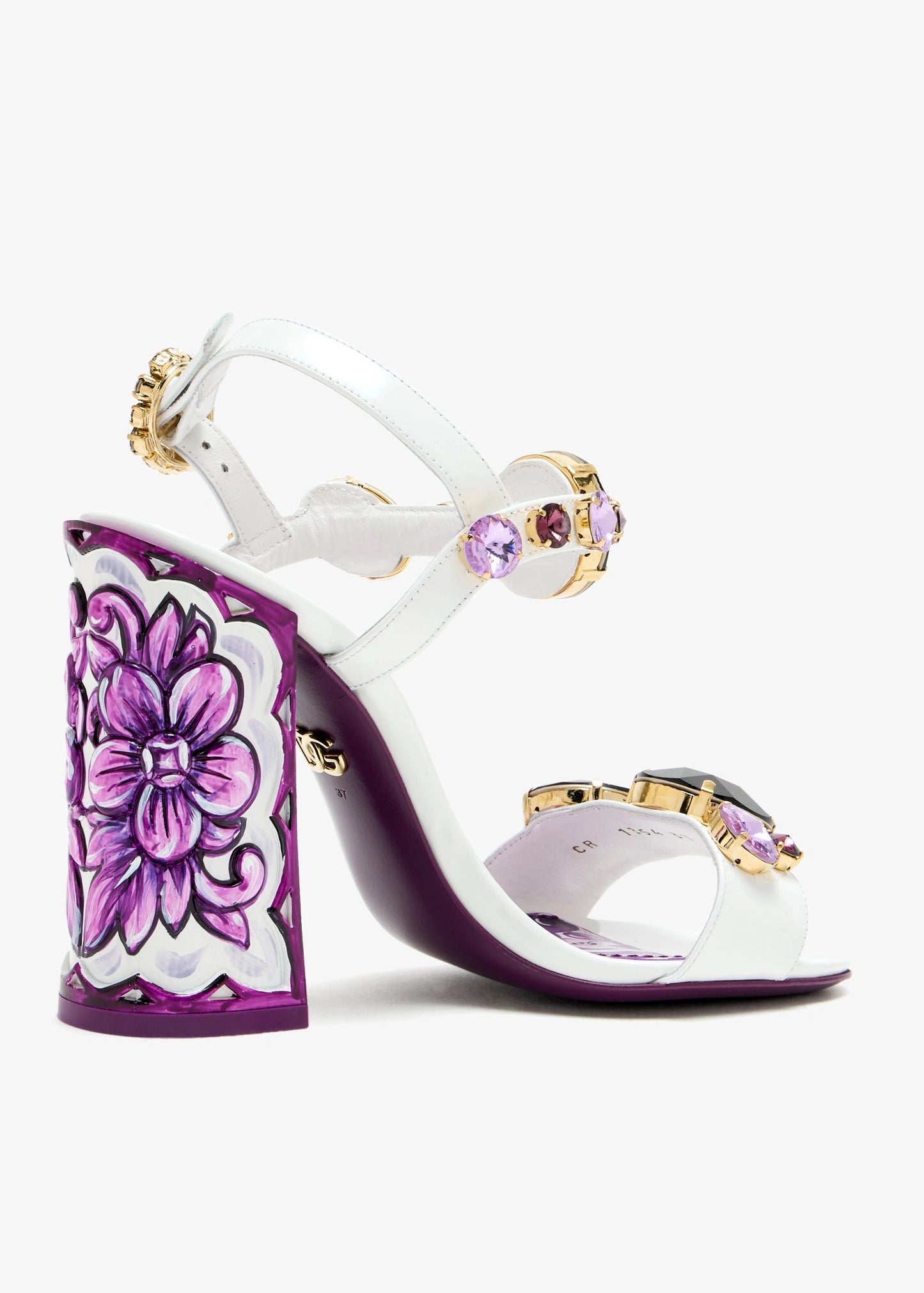 DOLCE & GABBANA Crystal-embellished sandals