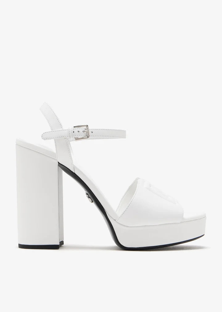 DOLCE & GABBANA Calfskin platform sandals
