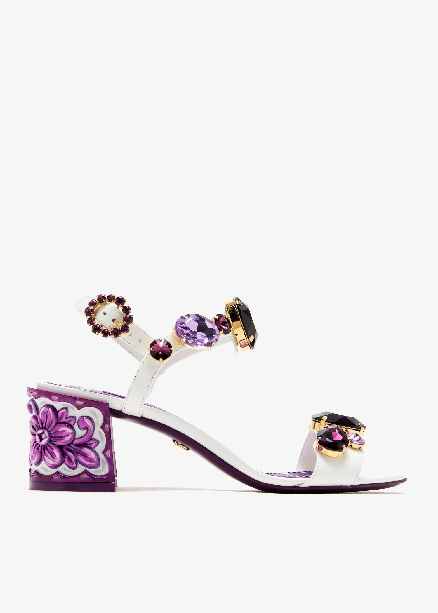 お値下げDOLCE & GABBANA フラワープリント サンダル Dolce & Gabbana floral-print Gabardine Platform Sandals