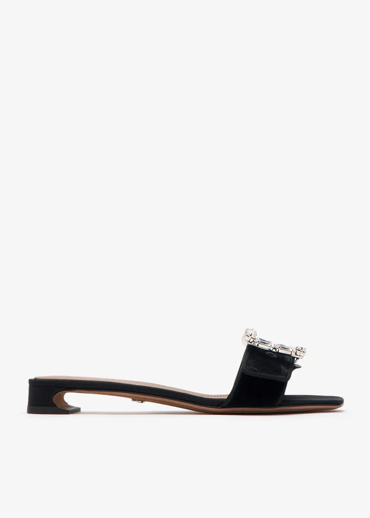DOLCE & GABBANA Bejeweled buckle sandals