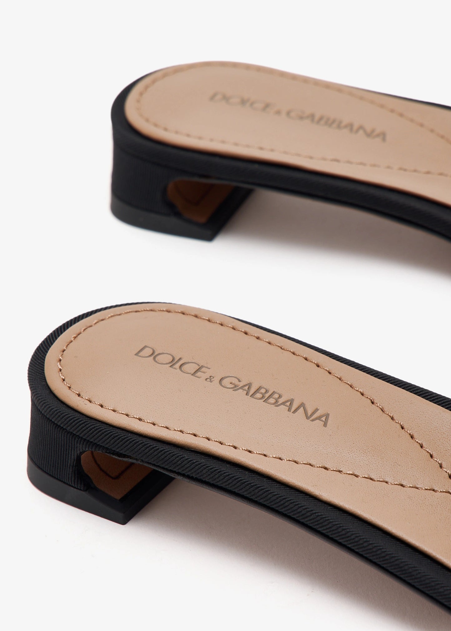 DOLCE & GABBANA Bejeweled buckle sandals