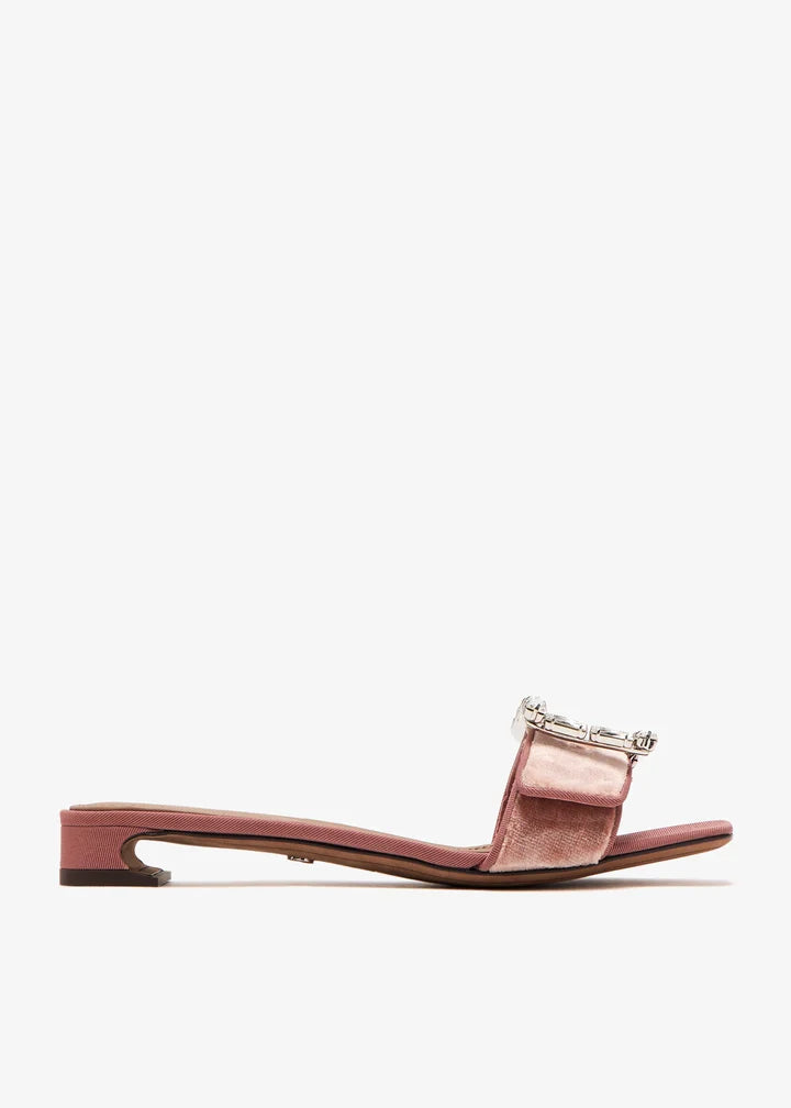 DOLCE & GABBANA Bejeweled buckle sandals