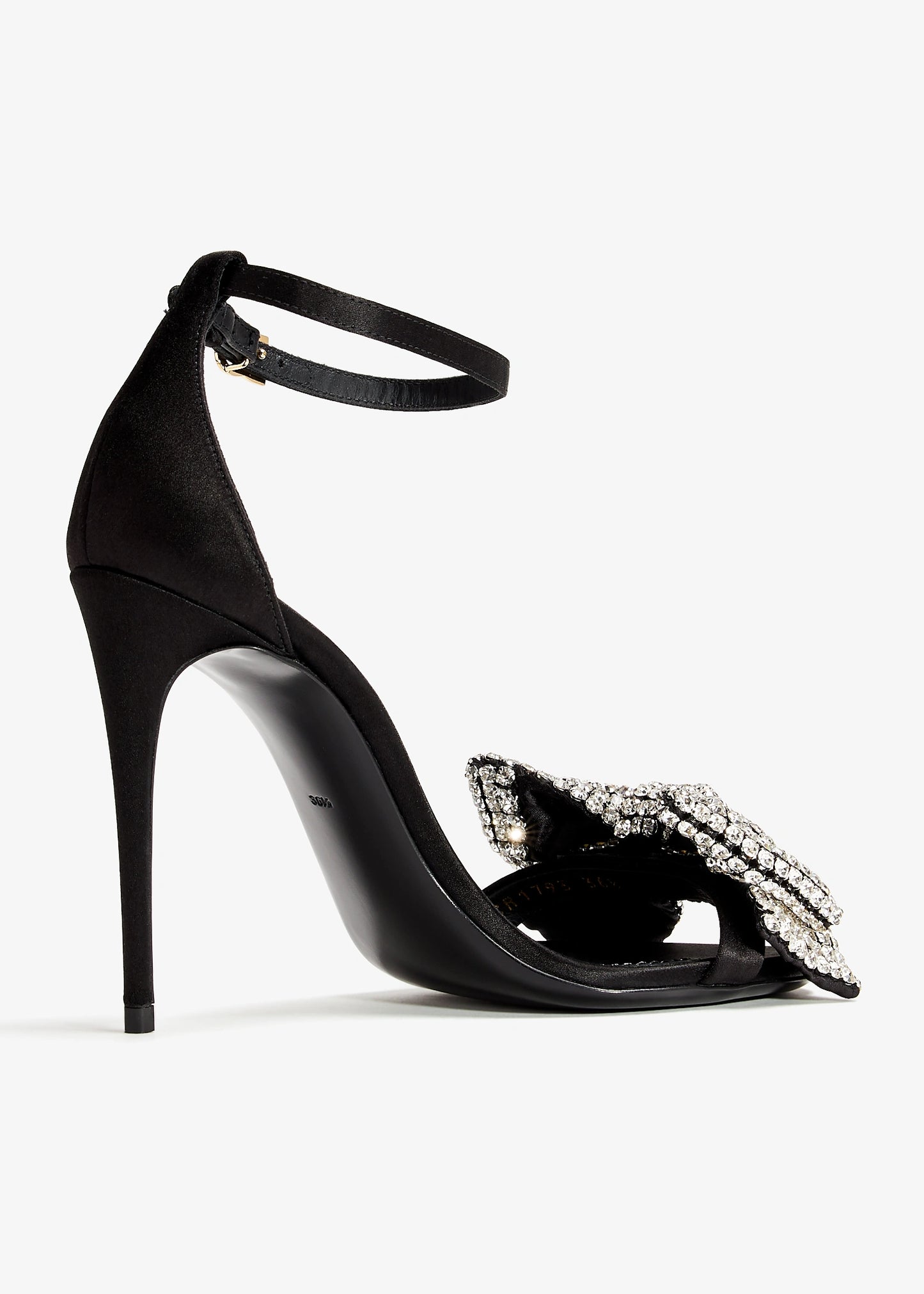 DOLCE & GABBANA Crystal bow sandals