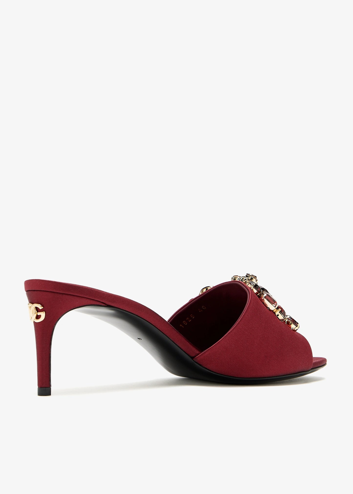 DOLCE & GABBANA Gemstone embellished mules