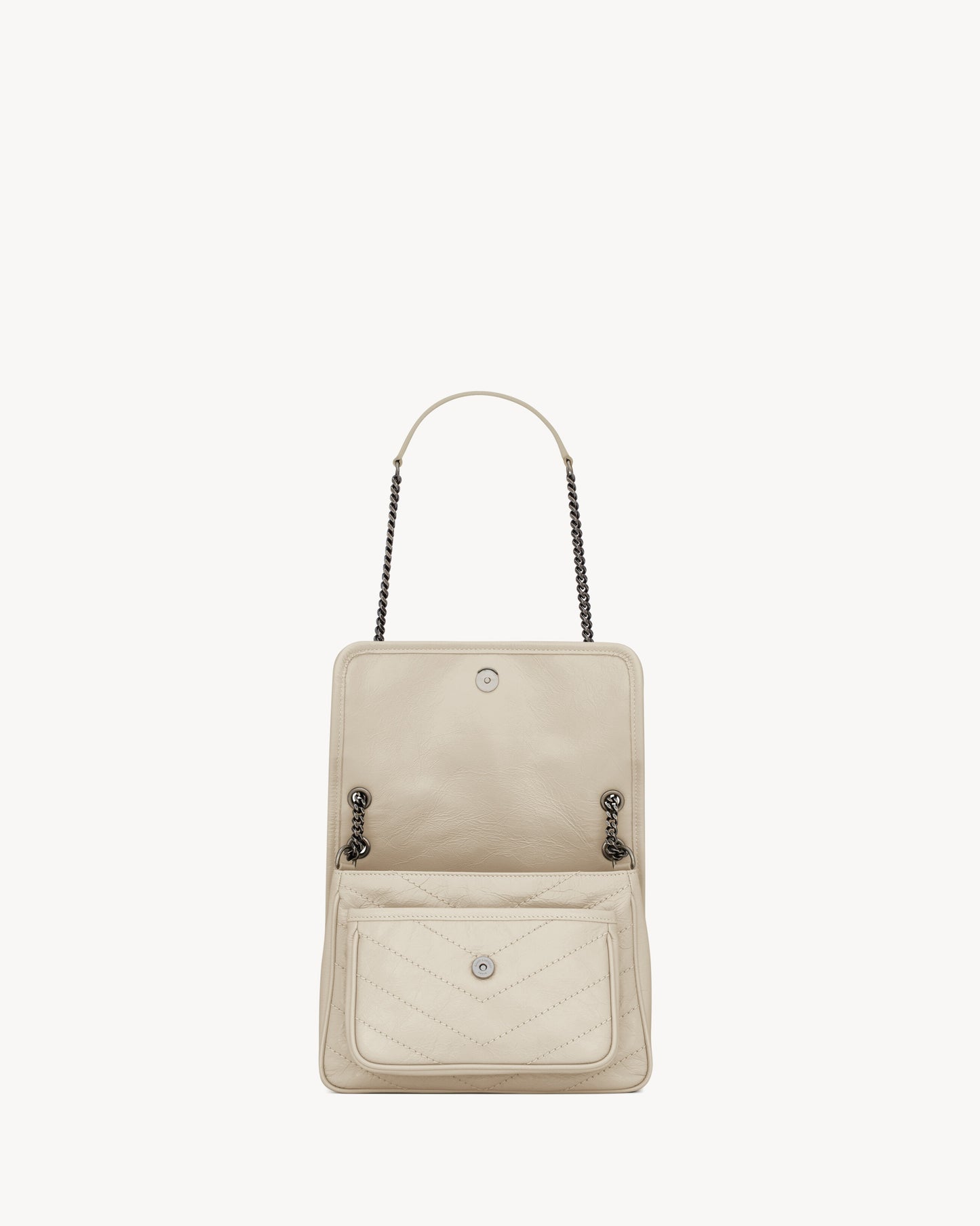 Saint Laurent Niki Baby In Vintage Leather