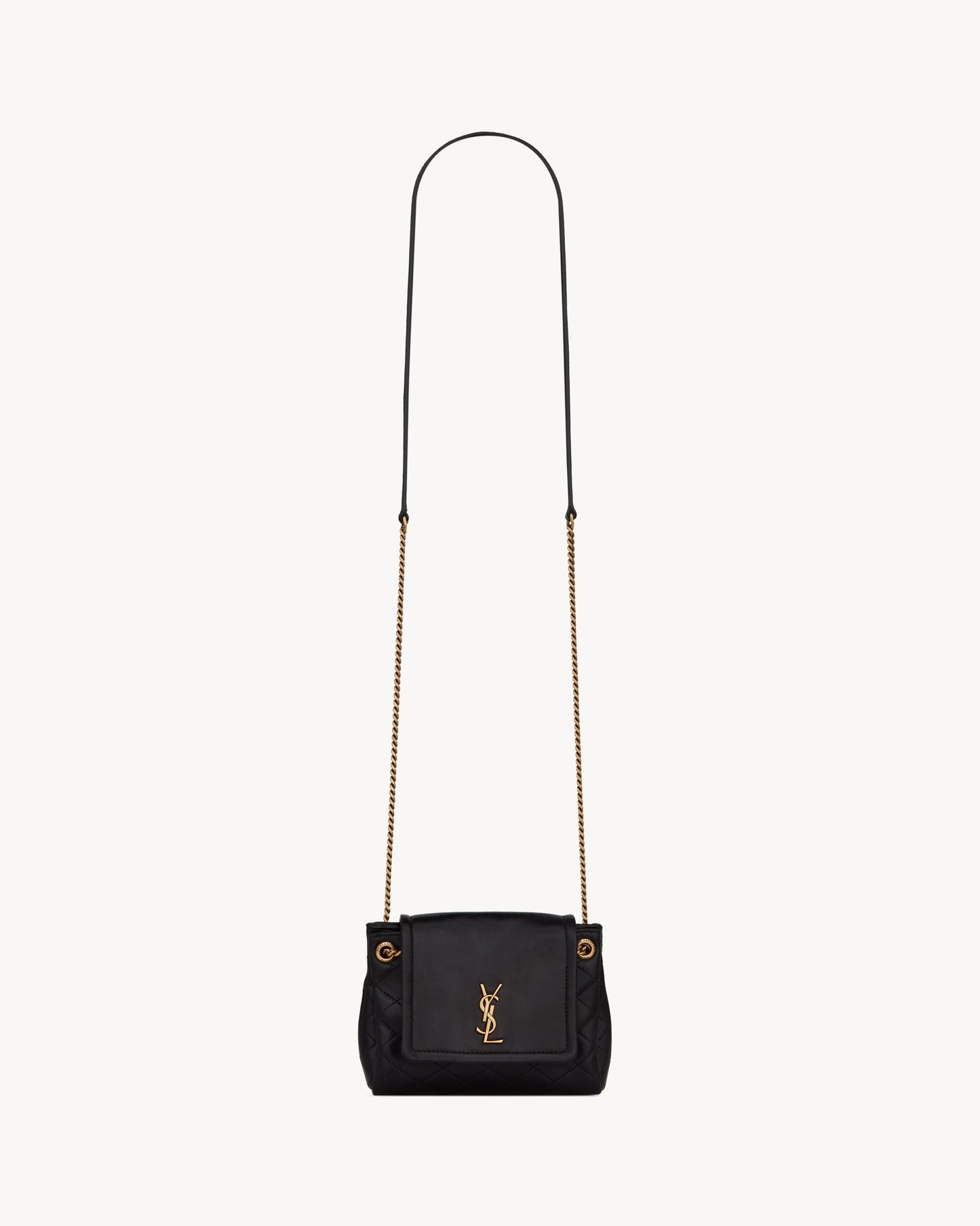 Saint Laurent Mini Nolita In Lambskin