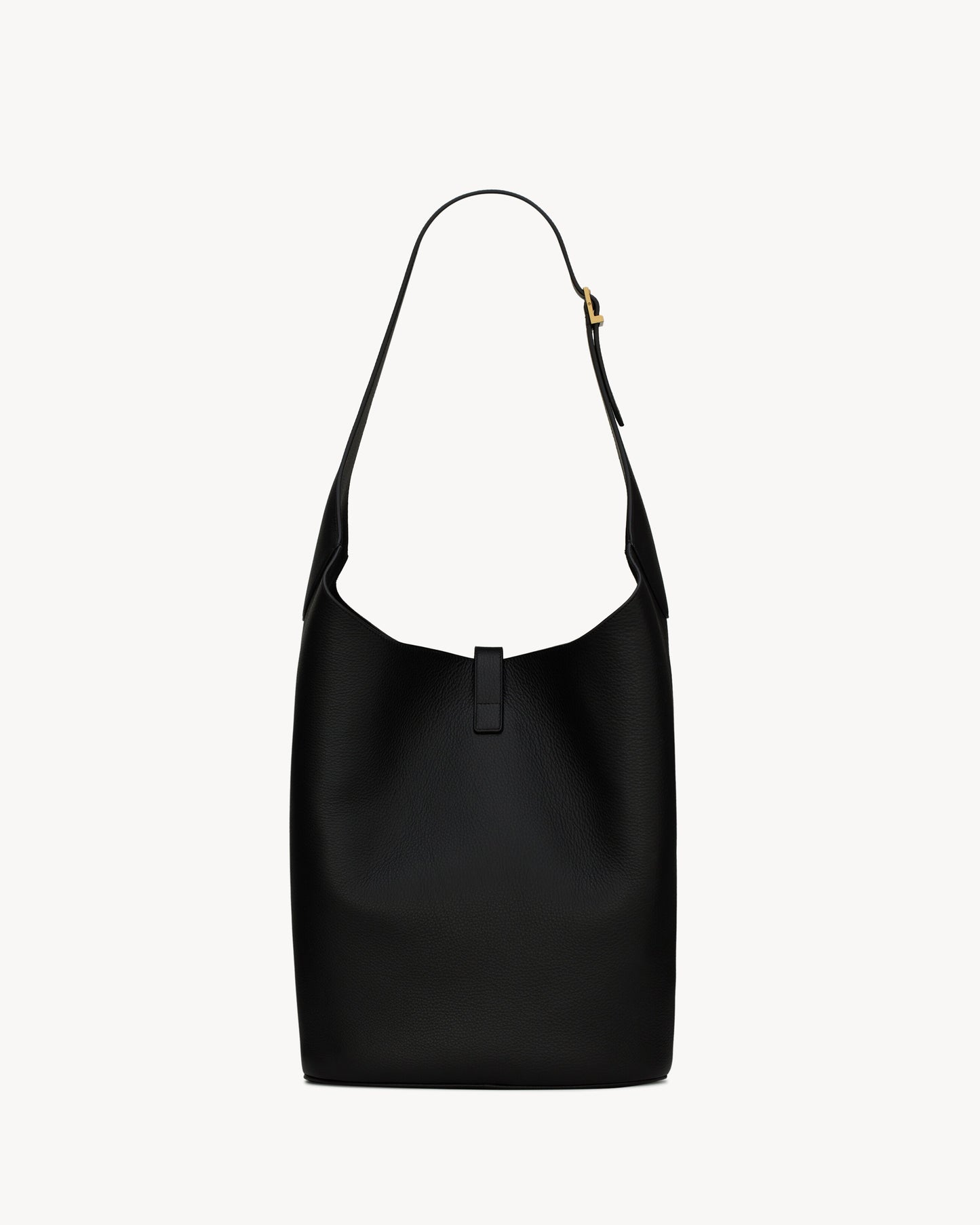 Saint Laurent LE 5 À 7 Hobo In Grained Leather