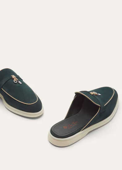 Emerald Noire - Rocky Road Charms Walk Babouche Loafer Suede