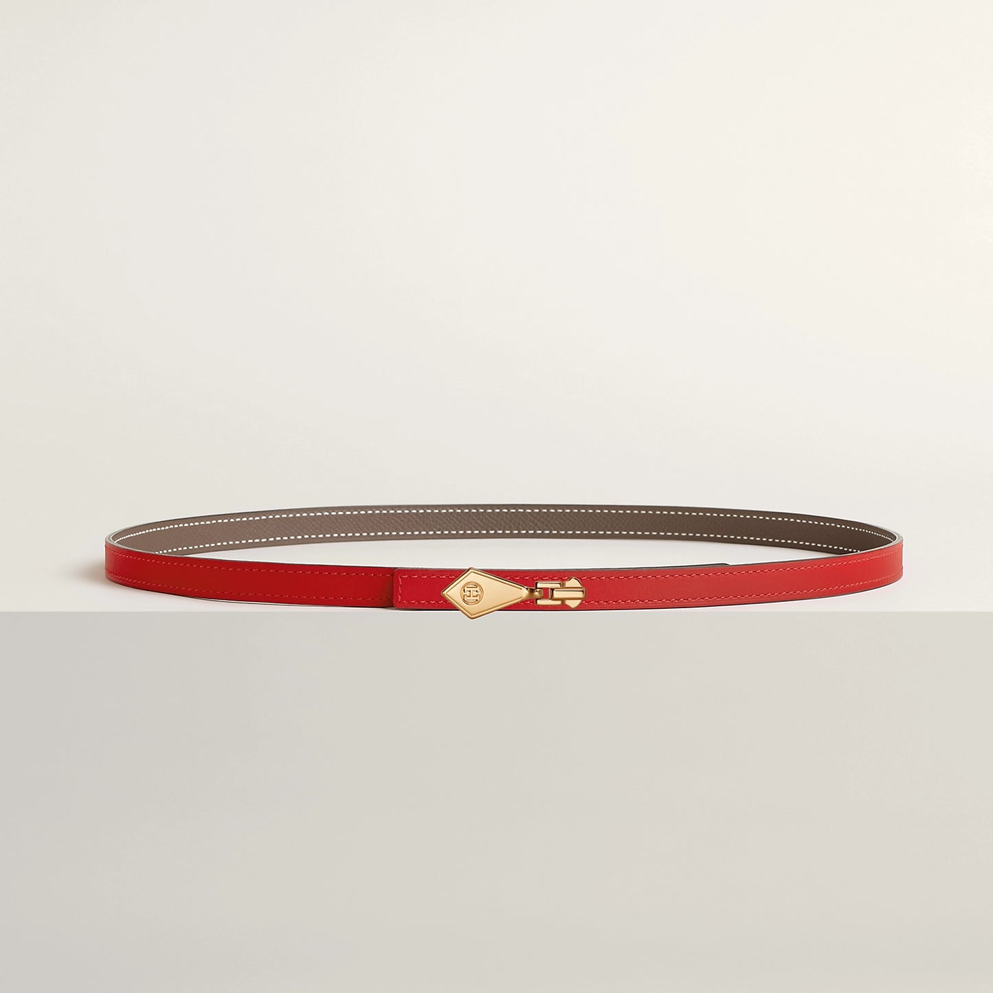 Fermetout Belt Buckle & Reversible Leather Strap 13 Mm