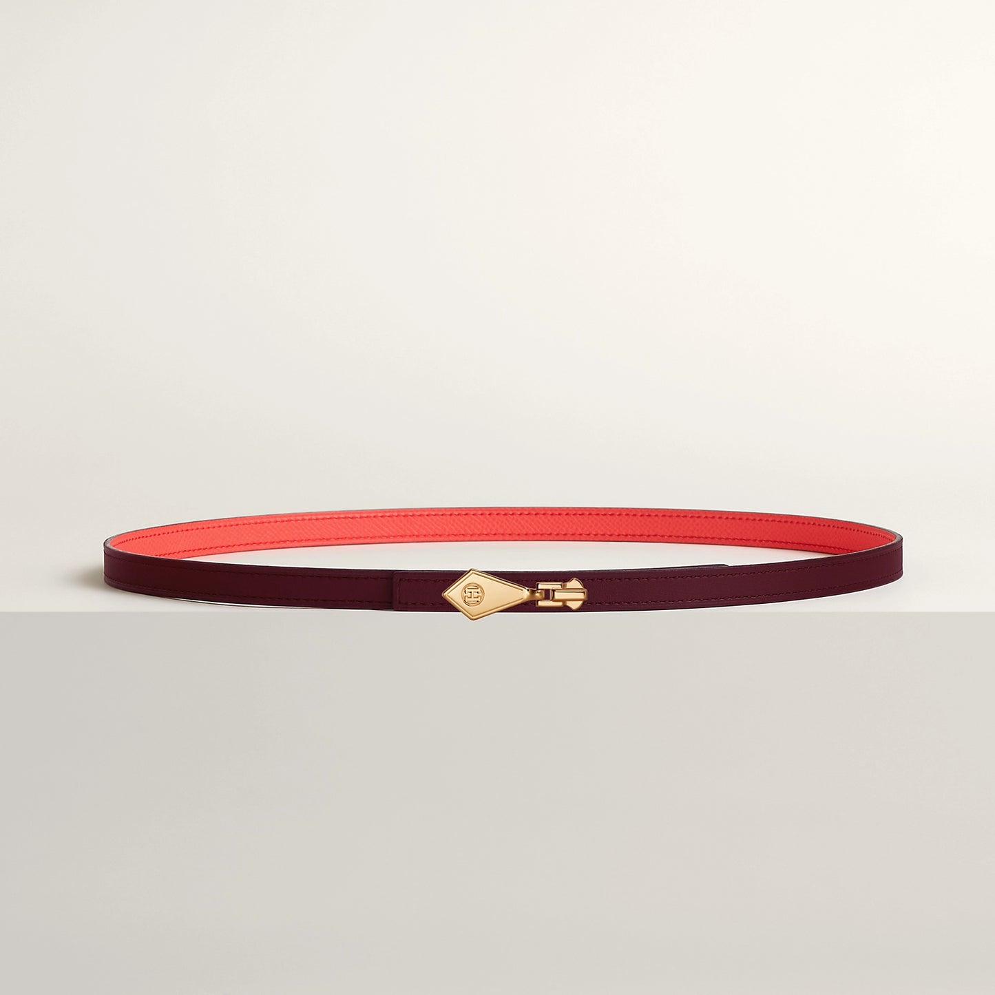 Fermetout Belt Buckle & Reversible Leather Strap 13 Mm