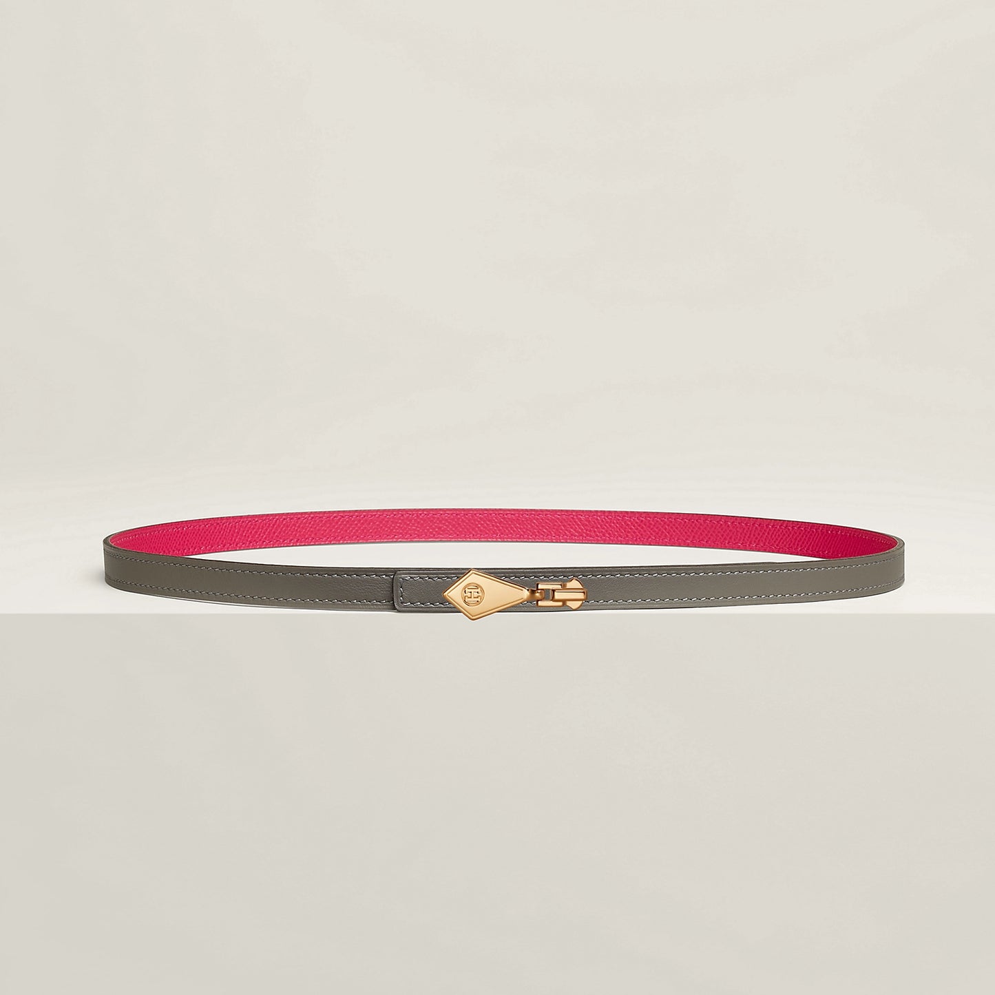 Fermetout Belt Buckle & Reversible Leather Strap 13 Mm