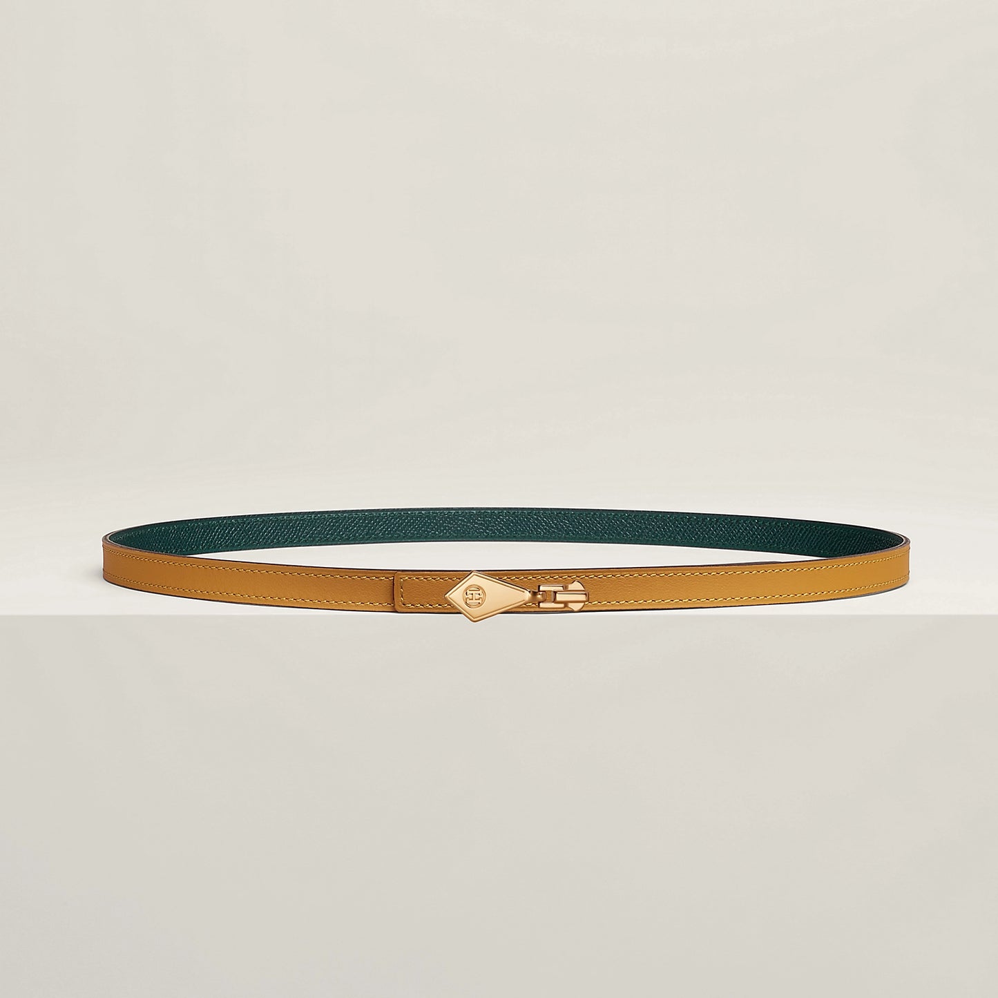 Fermetout Belt Buckle & Reversible Leather Strap 13 Mm