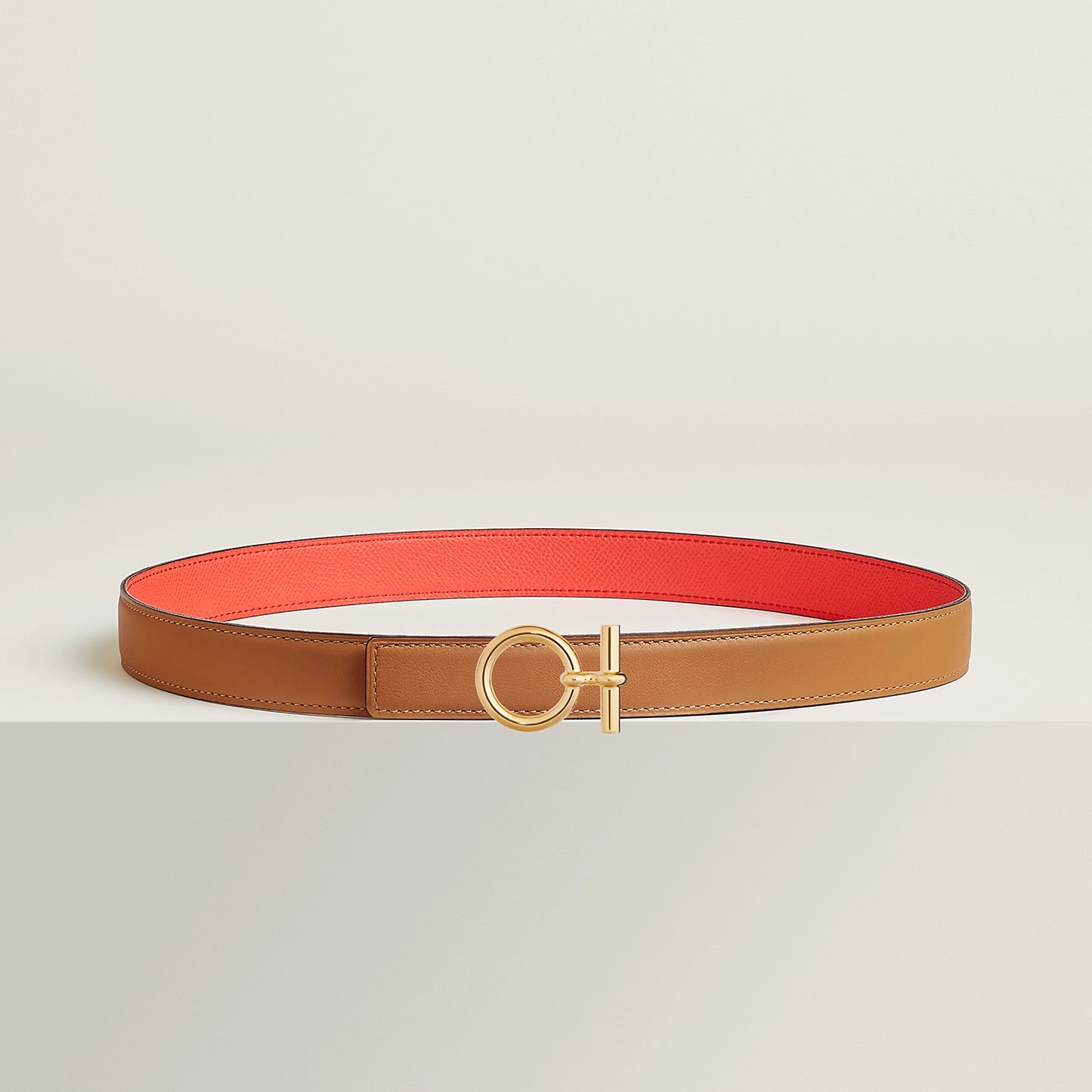 FLOT BELT BUCKLE & REVERSIBLE LEATHER STRAP 24 MM