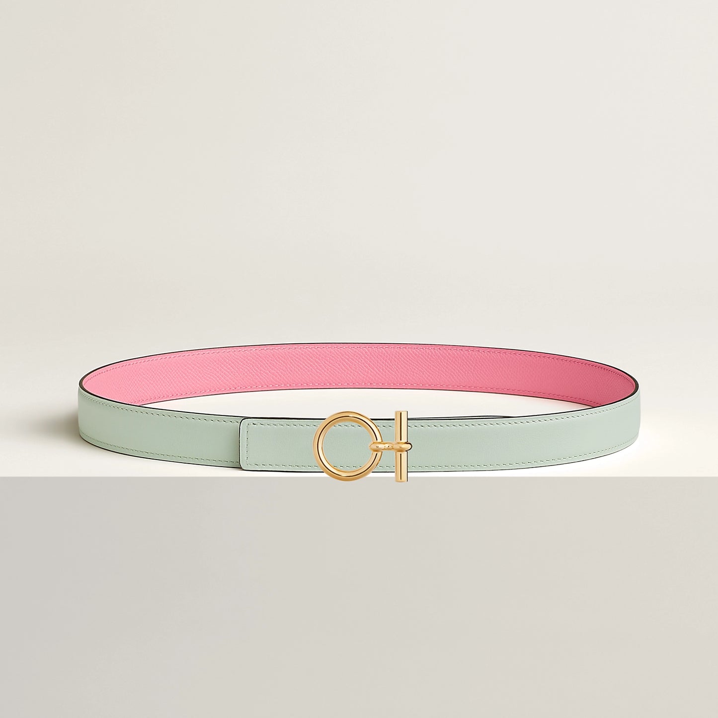 FLOT BELT BUCKLE & REVERSIBLE LEATHER STRAP 24 MM
