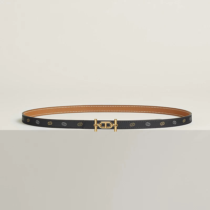 Ancre Belt Buckle & Leather Strap 13 MM
