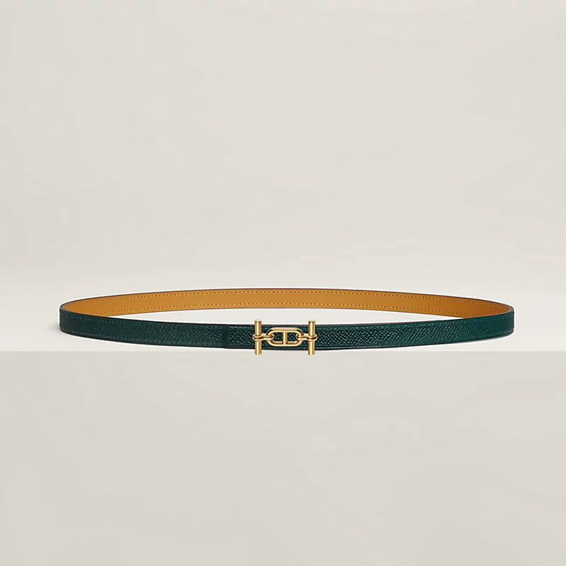 Ancre Belt Buckle & Leather Strap 13 MM