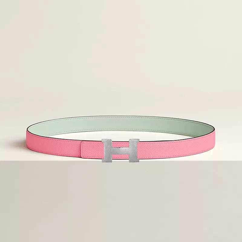 Mini Constance Martelee Belt Buckle & Hermès Sur Mer Reversible Leather Strap 24 MM