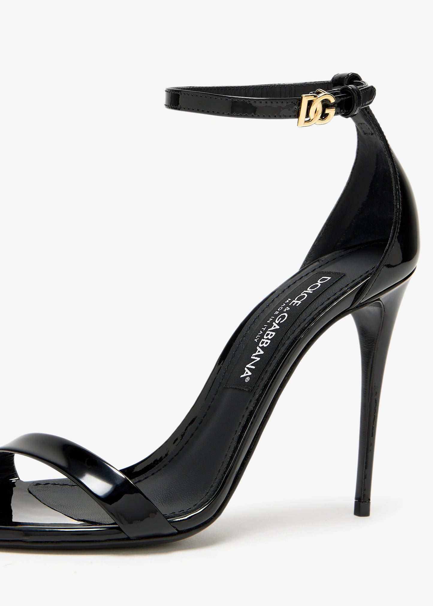 DOLCE & GABBANA Patent leather sandals
